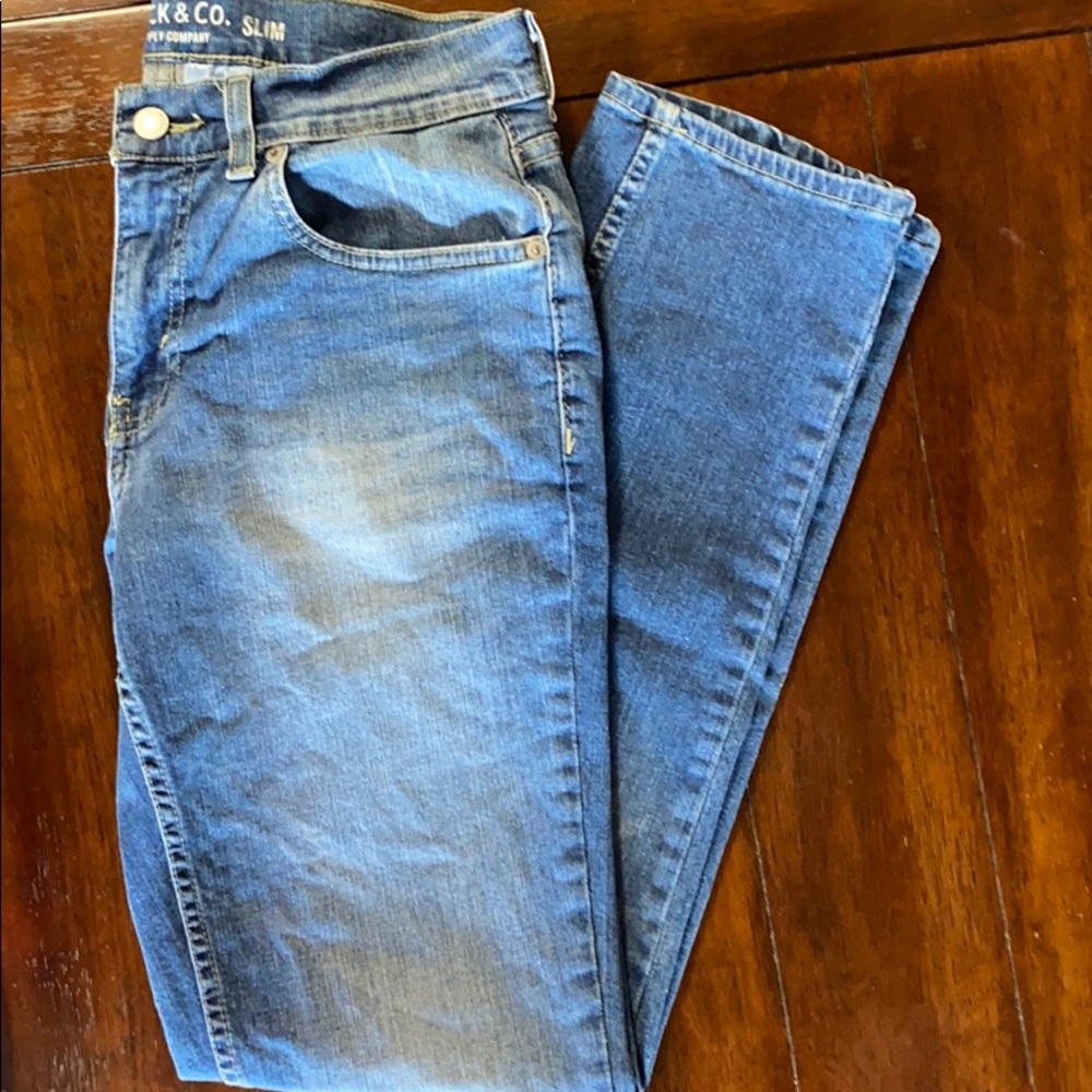 Roebuck & Co. denim blue jeans